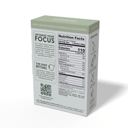 Focus - Organic Matcha Latte