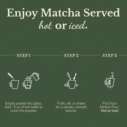 Focus - Organic Matcha Latte