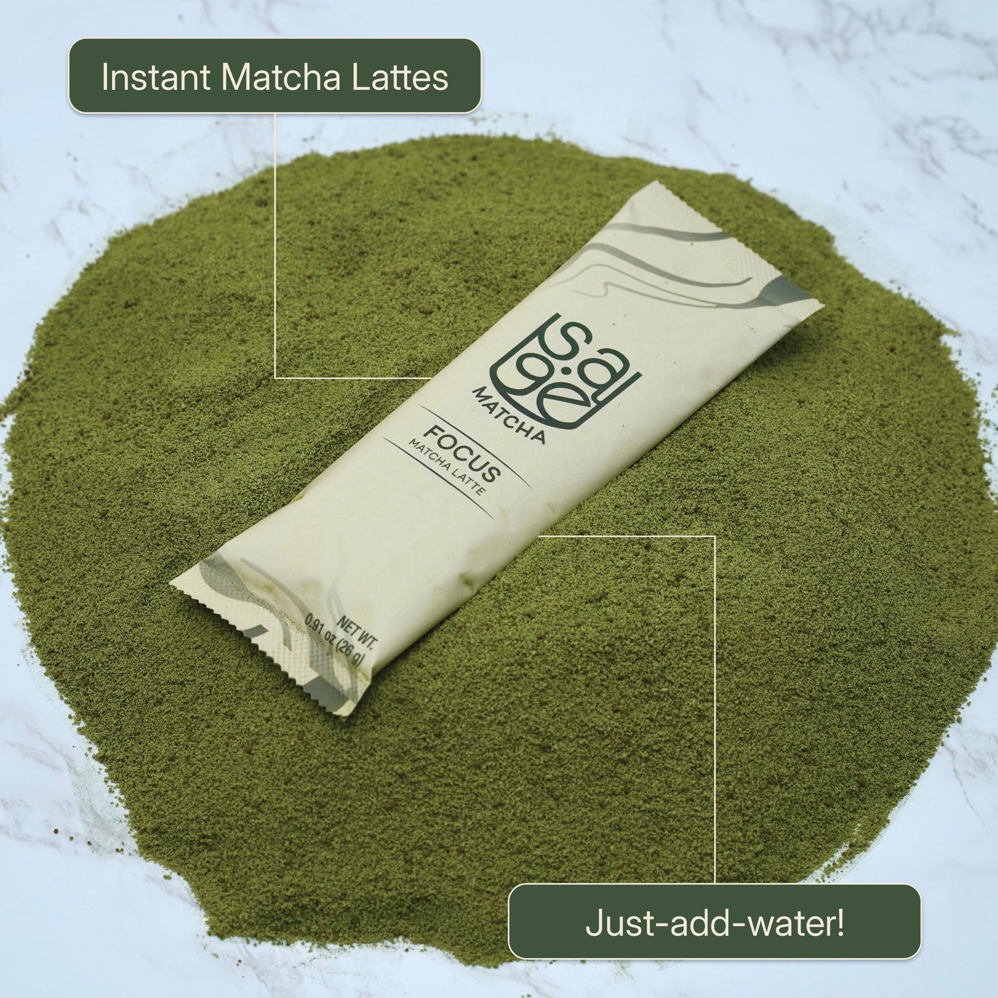 Focus - Organic Matcha Latte